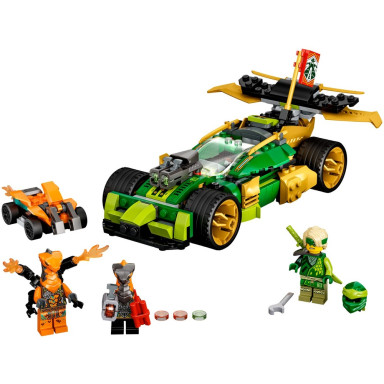 LEGO 71763 NINJAGO Samochód wyścigowy Lloyda EVO – zdjęcie