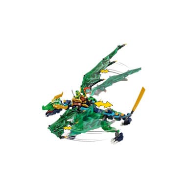 LEGO 71766 NINJAGO Legendarny smok Lloyda – zdjęcie