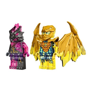 LEGO 71768 NINJAGO Złoty smoczy motocykl Jaya – zdjęcie