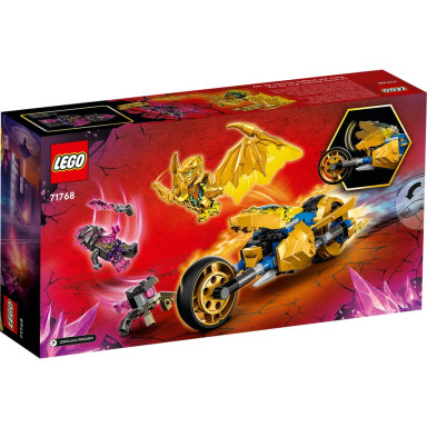LEGO 71768 NINJAGO Złoty smoczy motocykl Jaya – zdjęcie