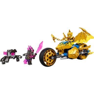 LEGO 71768 NINJAGO Złoty smoczy motocykl Jaya – zdjęcie
