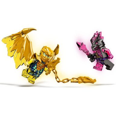 LEGO 71768 NINJAGO Złoty smoczy motocykl Jaya – zdjęcie