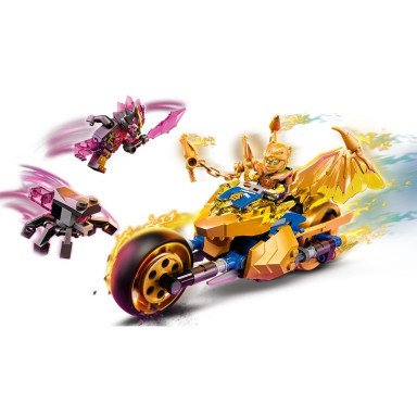 LEGO 71768 NINJAGO Złoty smoczy motocykl Jaya – zdjęcie