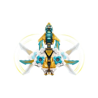 LEGO 71770 NINJAGO Złoty smoczy odrzutowiec Zane’a – zdjęcie
