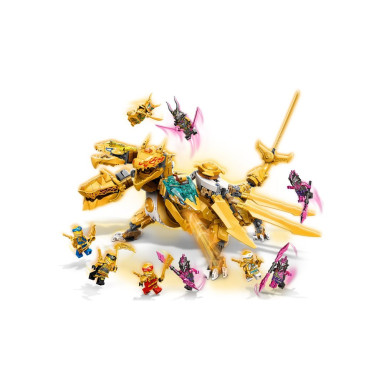 LEGO 71774 NINJAGO Złoty Ultra Smok Lloyda – zdjęcie