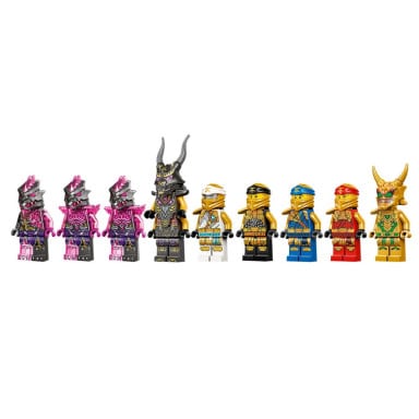 LEGO 71774 NINJAGO Złoty Ultra Smok Lloyda – zdjęcie
