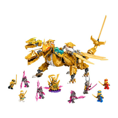 LEGO 71774 NINJAGO Złoty Ultra Smok Lloyda – zdjęcie
