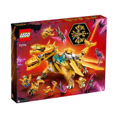 LEGO 71774 NINJAGO Złoty Ultra Smok Lloyda – zdjęcie