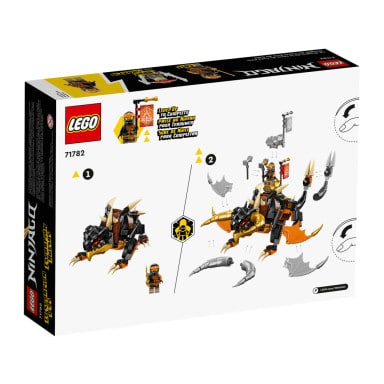 LEGO 71782 NINJAGO Smok Ziemi Cole’a EVO – zdjęcie