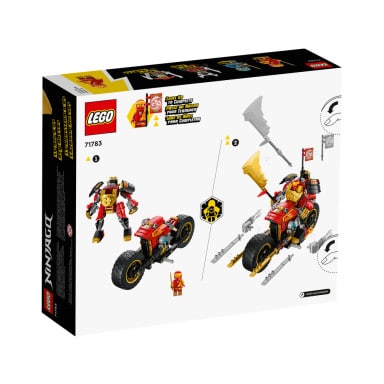 LEGO 71783 NINJAGO Jeździec-Mech Kaia EVO – zdjęcie