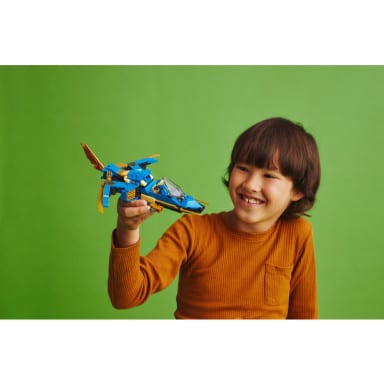 LEGO 71784 NINJAGO Odrzutowiec ponaddźwiękowy Jay’a EVO – zdjęcie