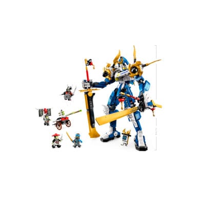 LEGO 71785 NINJAGO Tytan mech Jaya – zdjęcie