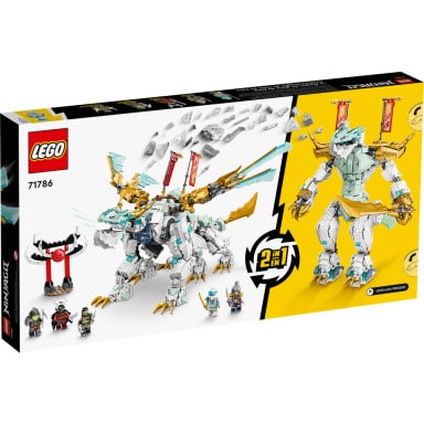 LEGO 71786 NINJAGO Lodowy smok Zane’a – zdjęcie