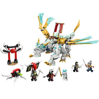 LEGO 71786 NINJAGO Lodowy smok Zane’a – zdjęcie
