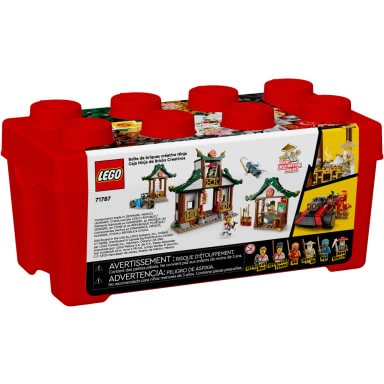 LEGO 71787 NINJAGO Kreatywne pudełko z klockami ninja – zdjęcie