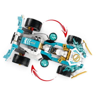 LEGO 71791 NINJAGO Smocza moc Zane’a — wyścigówka spinjitzu – zdjęcie