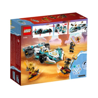LEGO 71791 NINJAGO Smocza moc Zane’a — wyścigówka spinjitzu – zdjęcie