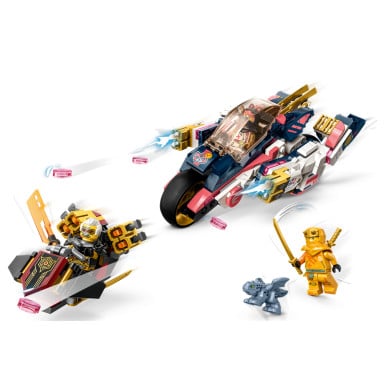 LEGO 71792 NINJAGO Mech Sory zmieniający się w motocykl wyścigowy – zdjęcie