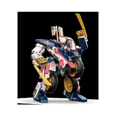 LEGO 71792 NINJAGO Mech Sory zmieniający się w motocykl wyścigowy – zdjęcie