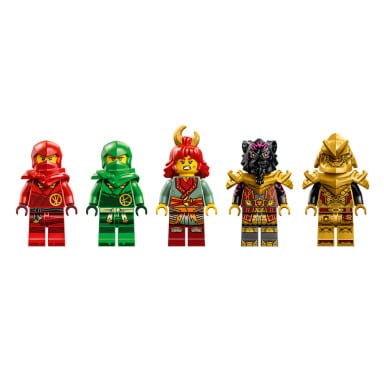 LEGO 71793 NINJAGO Lawowy smok zmieniający się w falę ognia – zdjęcie