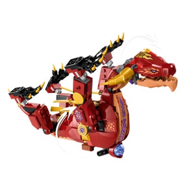 LEGO 71793 NINJAGO Lawowy smok zmieniający się w falę ognia – zdjęcie