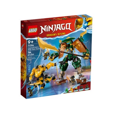 LEGO 71794 NINJAGO Drużyna mechów ninja Lloyda i Arina – zdjęcie
