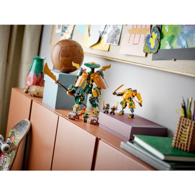 LEGO 71794 NINJAGO Drużyna mechów ninja Lloyda i Arina – zdjęcie