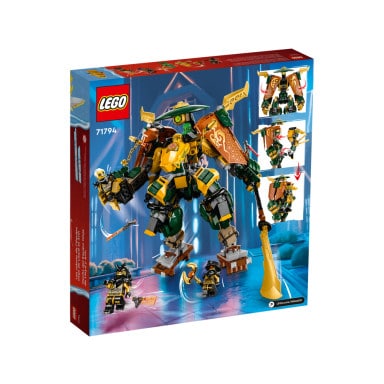LEGO 71794 NINJAGO Drużyna mechów ninja Lloyda i Arina – zdjęcie