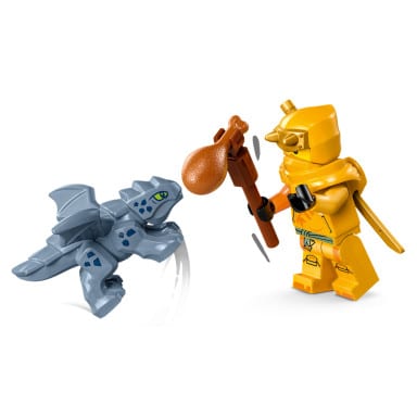LEGO 71798 NINJAGO Nya i Arin — bitwa na grzbiecie małego smoka – zdjęcie