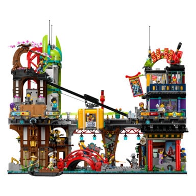 LEGO 71799 NINJAGO Rynek miejski NINJAGO – zdjęcie