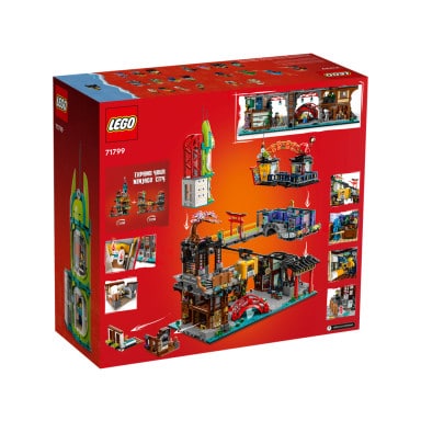 LEGO 71799 NINJAGO Rynek miejski NINJAGO – zdjęcie