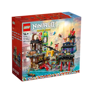 LEGO 71799 NINJAGO Rynek miejski NINJAGO – zdjęcie