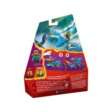LEGO 71802 NINJAGO Atak powstającego smoka Nyi – zdjęcie