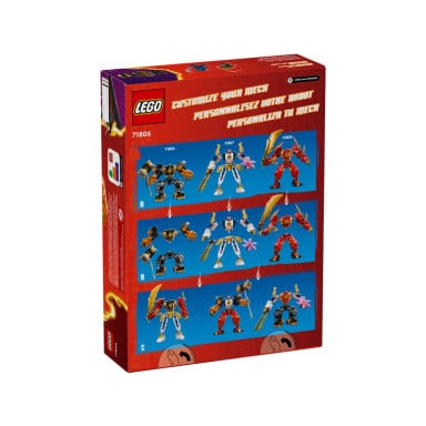 LEGO 71806 NINJAGO Mech żywiołu ziemi Cole’a – zdjęcie