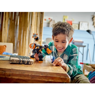 LEGO 71806 NINJAGO Mech żywiołu ziemi Cole’a – zdjęcie