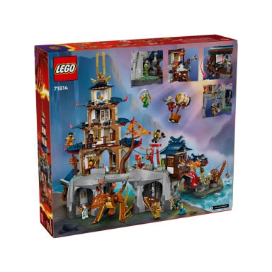 LEGO 71814 NINJAGO Turniejowe miasto ze świątynią – zdjęcie
