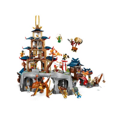 LEGO 71814 NINJAGO Turniejowe miasto ze świątynią – zdjęcie