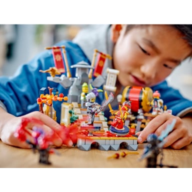 LEGO 71818 NINJAGO Arena turniejowa – zdjęcie