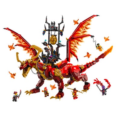 LEGO 71822 NINJAGO Smoczyca źródła ruchu – zdjęcie