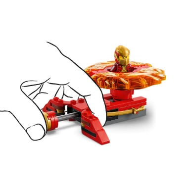 LEGO 71823 NINJAGO Smoczy spinner Spinjitzu Kaia – zdjęcie