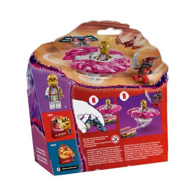 LEGO 71824 NINJAGO Smoczy spinner Spinjitzu Sory – zdjęcie