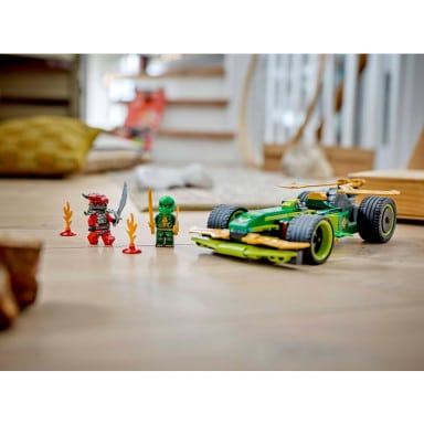 LEGO 71828 NINJAGO Samochód wyścigowy Lloyda z napędem typu pull-back – zdjęcie