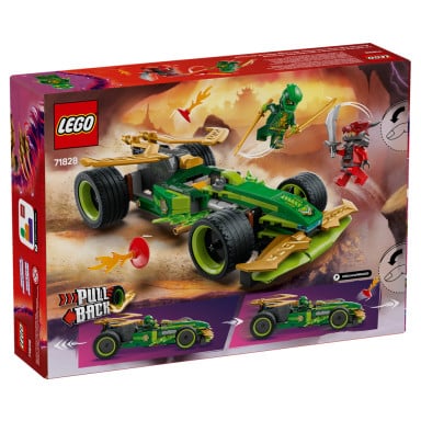LEGO 71828 NINJAGO Samochód wyścigowy Lloyda z napędem typu pull-back – zdjęcie