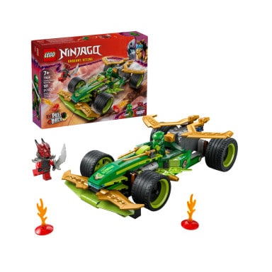 LEGO 71828 NINJAGO Samochód wyścigowy Lloyda z napędem typu pull-back – zdjęcie