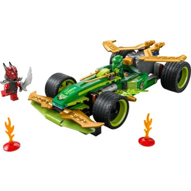 LEGO 71828 NINJAGO Samochód wyścigowy Lloyda z napędem typu pull-back – zdjęcie