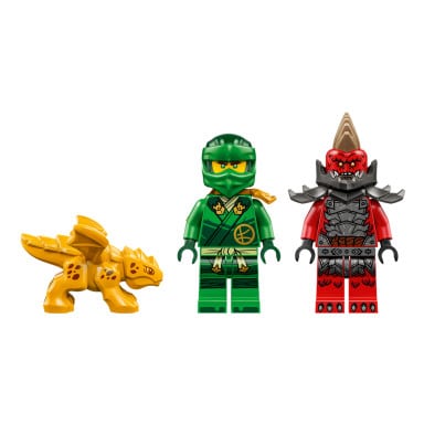LEGO 71829 NINJAGO Zielony leśny smok Lloyda – zdjęcie