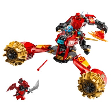 LEGO 71830 NINJAGO Burzowy jeździec-mech Kaia – zdjęcie
