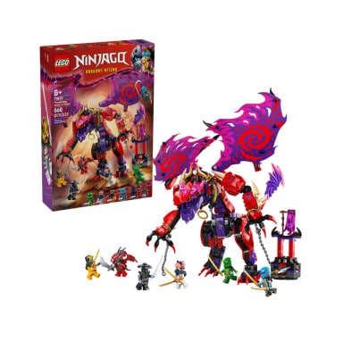 LEGO 71832 NINJAGO Smok chaosu Kiełogrzmot – zdjęcie