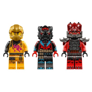 LEGO 71833 NINJAGO Ras i burzowy superodrzutowiec Arina – zdjęcie
