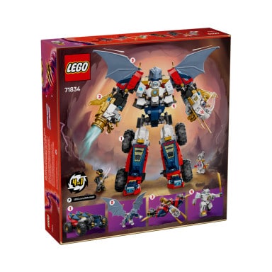 LEGO 71834 NINJAGO Wielofunkcyjny ultramech Zane’a – zdjęcie